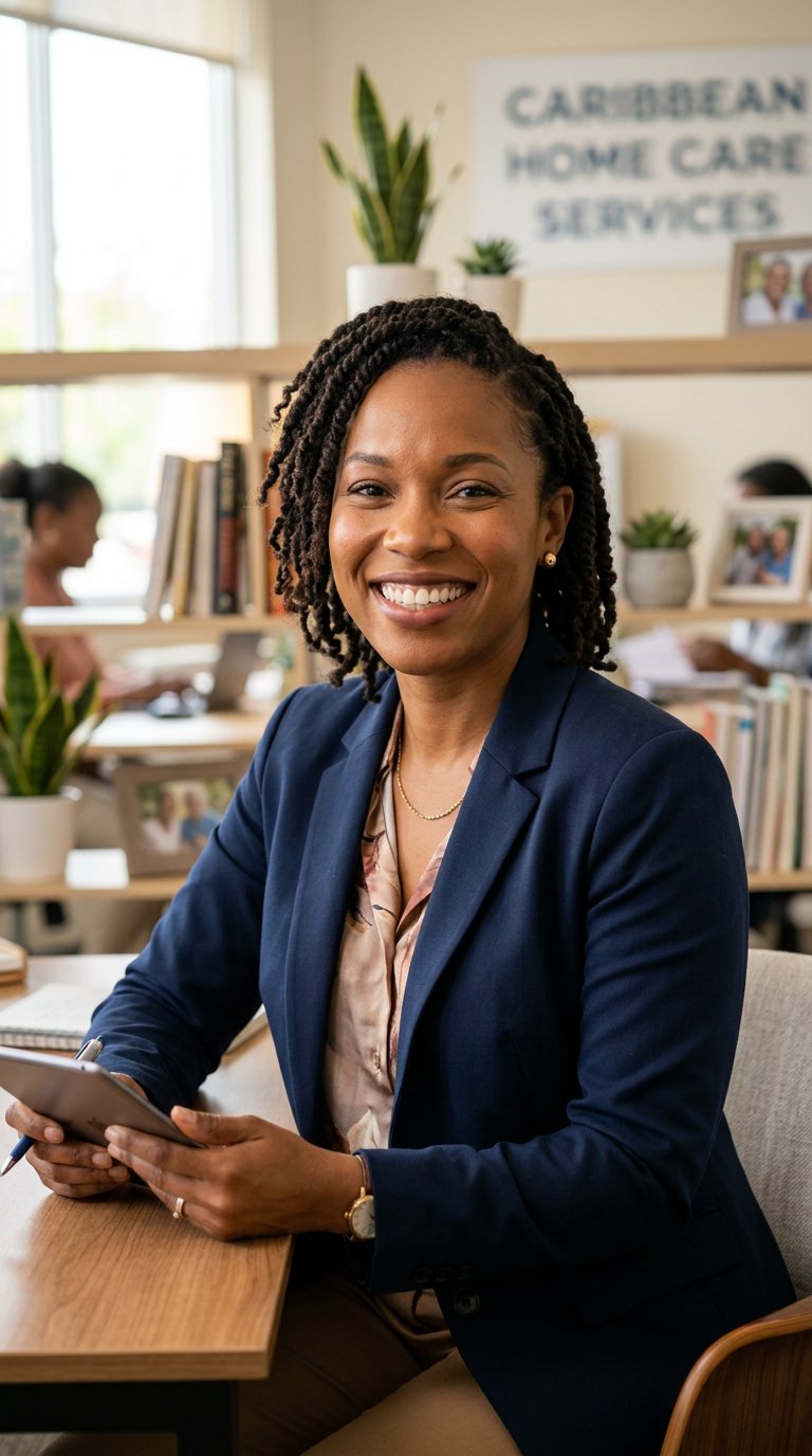 Hanaelle Fleurjuste, owner of Sandy's Staffing Care Solutions